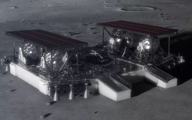 ناسا تعرض نموذجاً يبين الهبوط المستقبلي على القمر